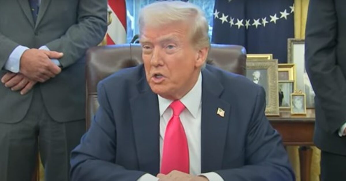 WATCH: President Trump Smacks Down Leftist 'Reporter' with a Simple Reminder After Media Hack Asks a Dumb Question Regarding Him 'Targeting' People