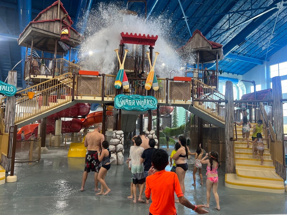 I visited the biggest Great Wolf Lodge in the US, and my family's $335-a-night stay was totally worth it