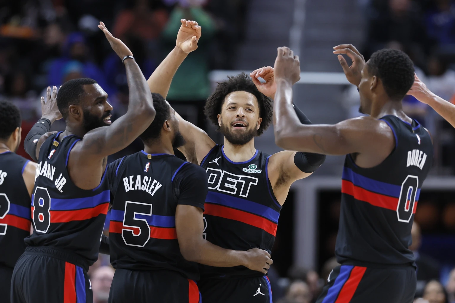 Cunningham breaks out of slump to lead Pistons past Nets 115-94