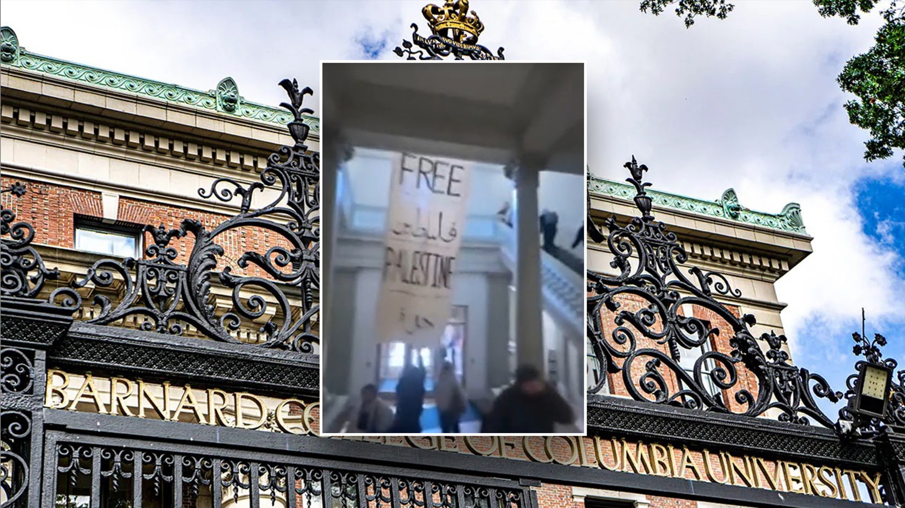 Barnard student demands action after pro-Hamas protest turns violent, calls out school's 'pathetic' response