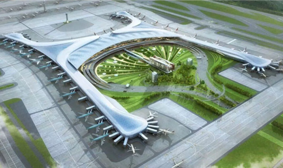 Africa's brand new four runway airport will be continent's largest and cost £6bn