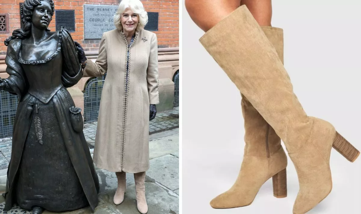 Queen Camilla fans 'love' her high-street boots – recreate her look for £22