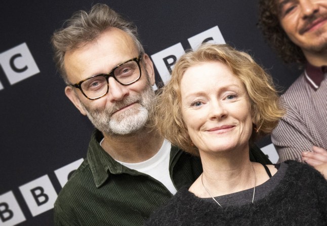 Outnumbered couple Hugh Dennis and Claire Skinner secretly married three years ago