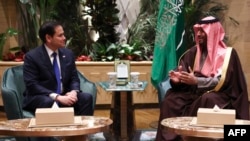 Rubio in Saudi Arabia for talks on fate of Gaza 