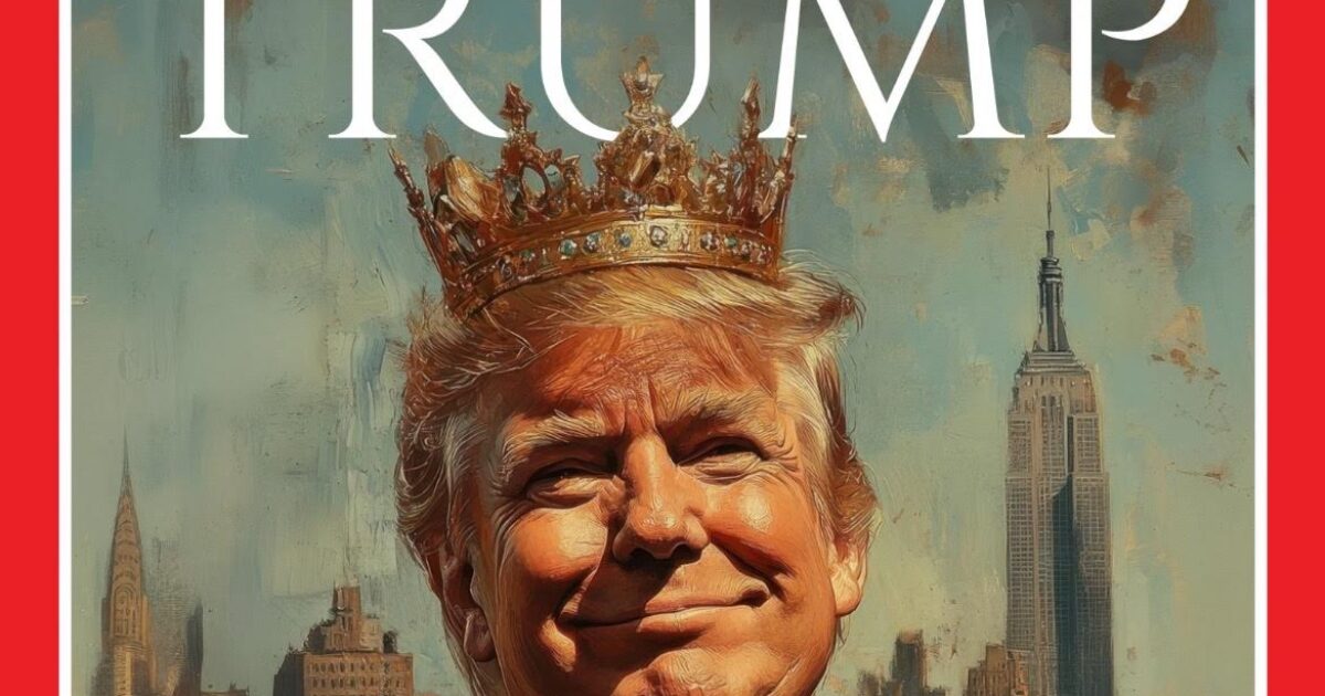 Leftists Lose It After White House Trolls with 'Long Live the King' Trump Meme