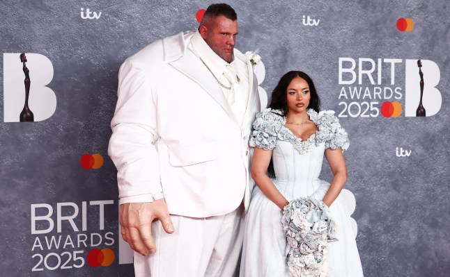 Jade and Teddy Swims shock Brit Awards 2025 audiences as they lead red carpet 