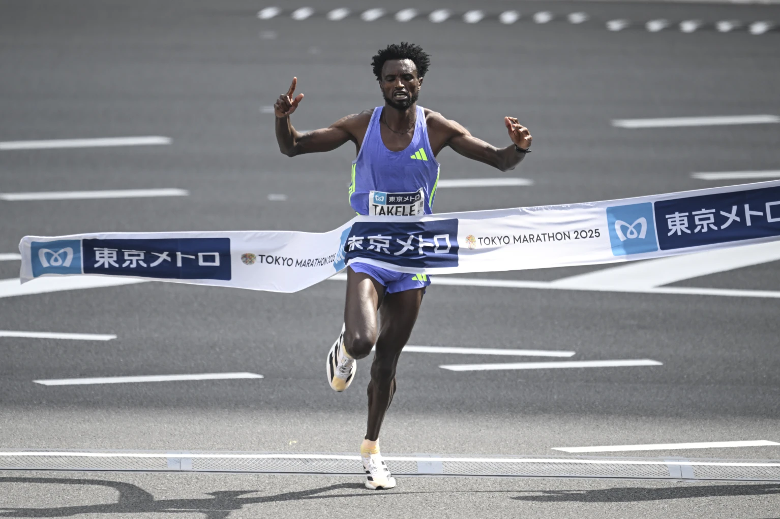 Ethiopians Takele and Kebede sweep top spots in Tokyo Marathon