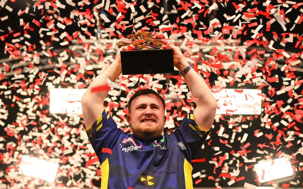 Luke Littler thrashes James Wade to claim first UK Open title