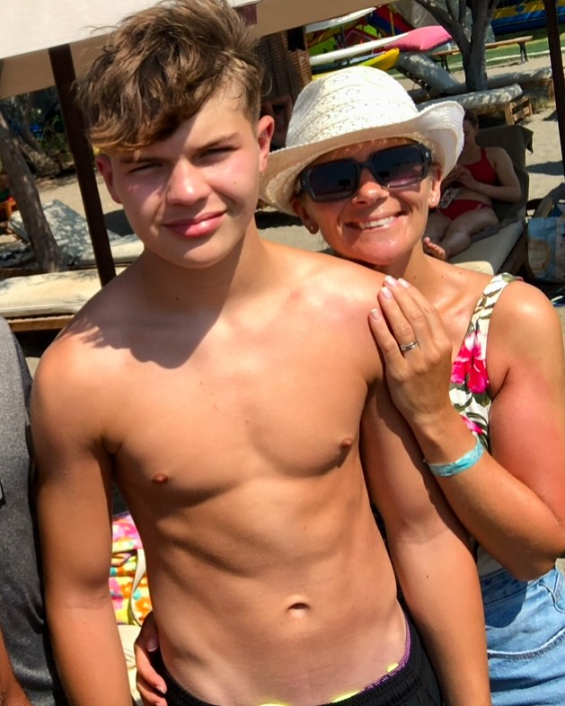 Coronation Street’s Jane Danson shares very rare snap of son, 16, who towers over her as he celebrates his...