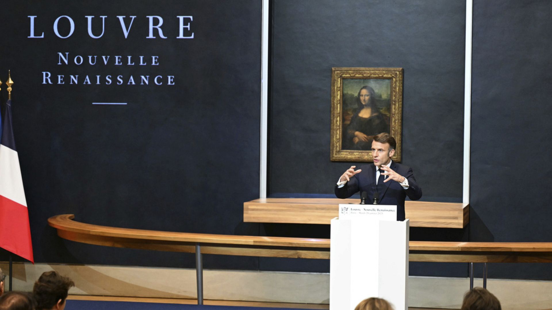 French President Macron announces major makeover for Paris Louvre 