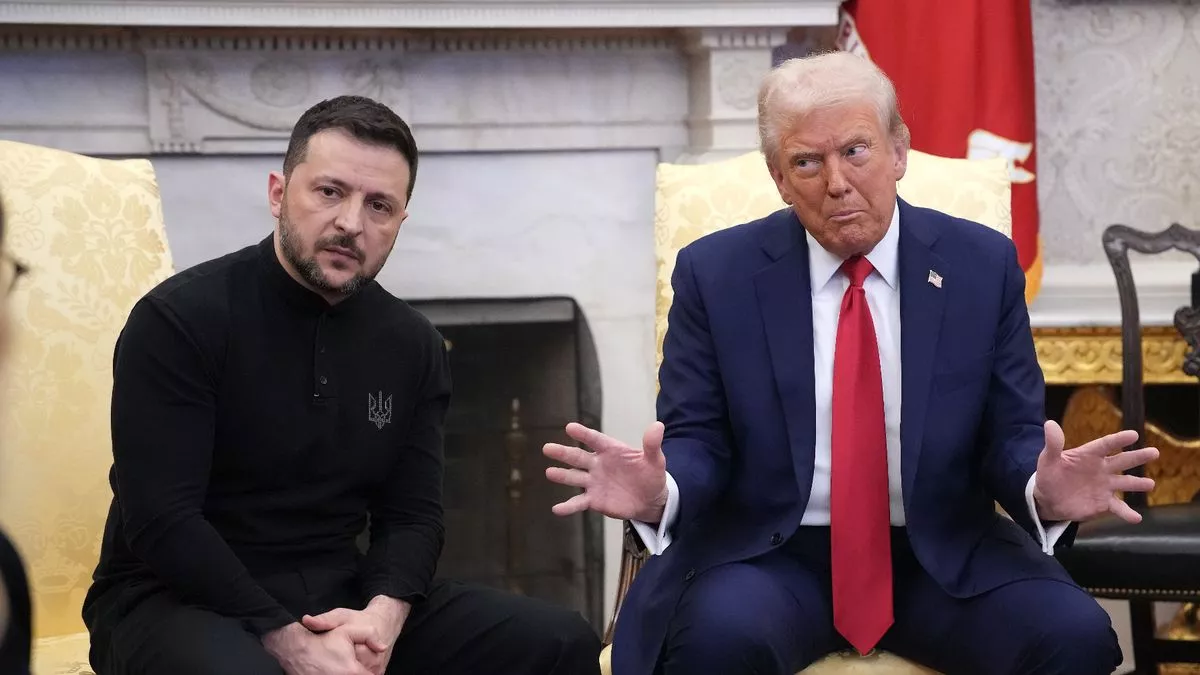 Donald Trump blasted by Lorraine Kelly as she wades into Zelensky's defence