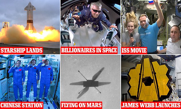 Space billionaires and flying on Mars: Space highlights from 2021