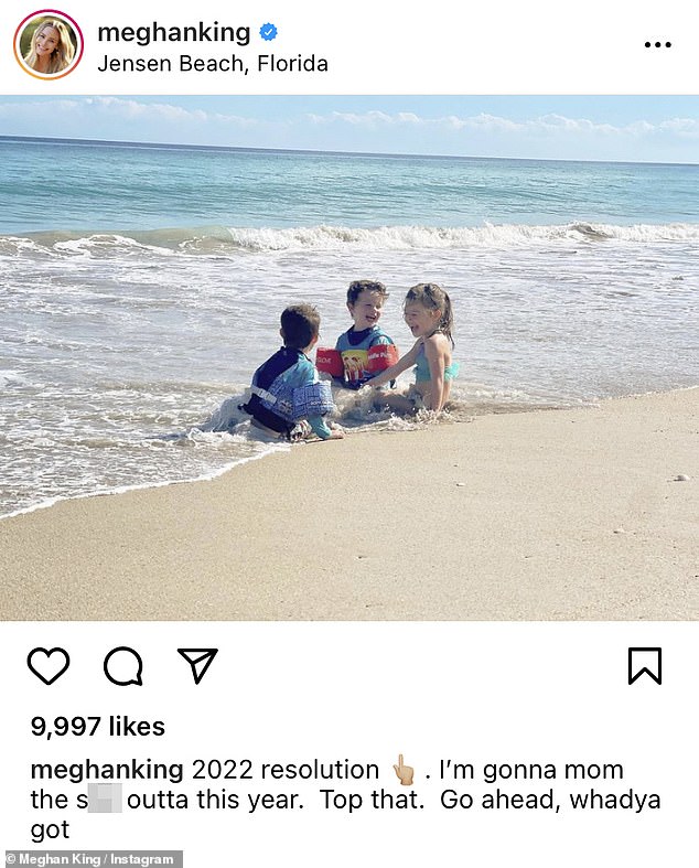 Meghan King vows to 'mom the s*** out of' 2022 after end of marriage