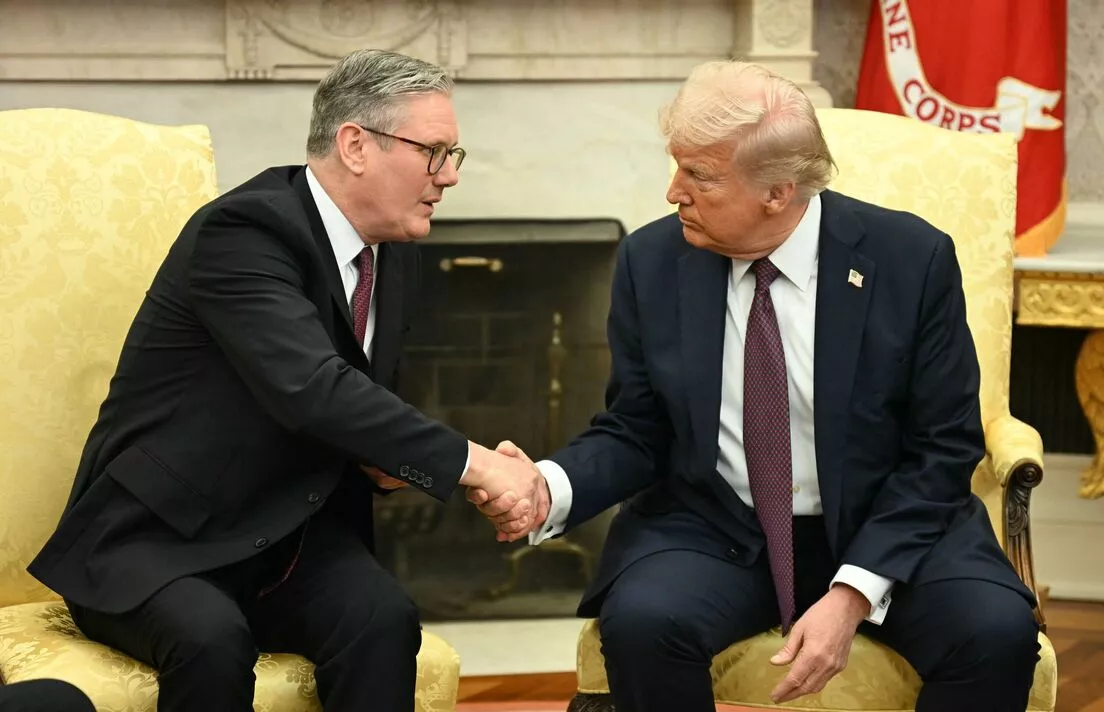 Brits all say same thing as Sir Keir Starmer shakes hands with Donald Trump