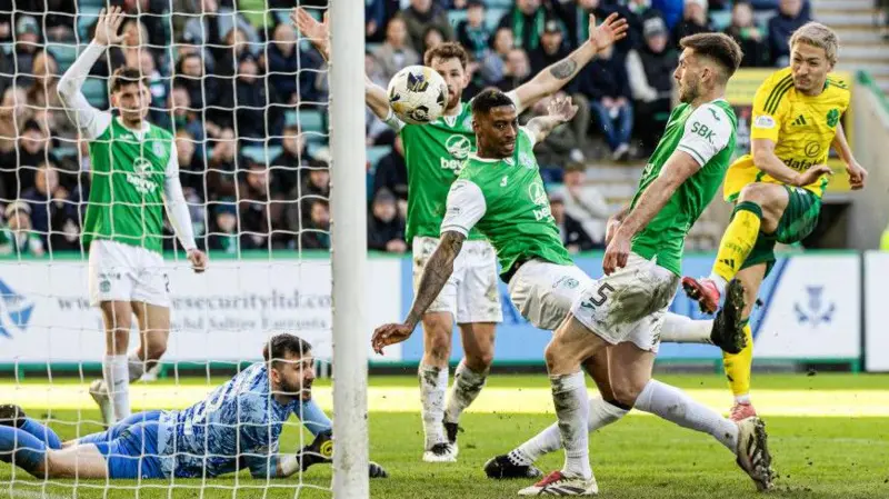 Celtic's Maeda 'wrongly denied equaliser against Hibs'