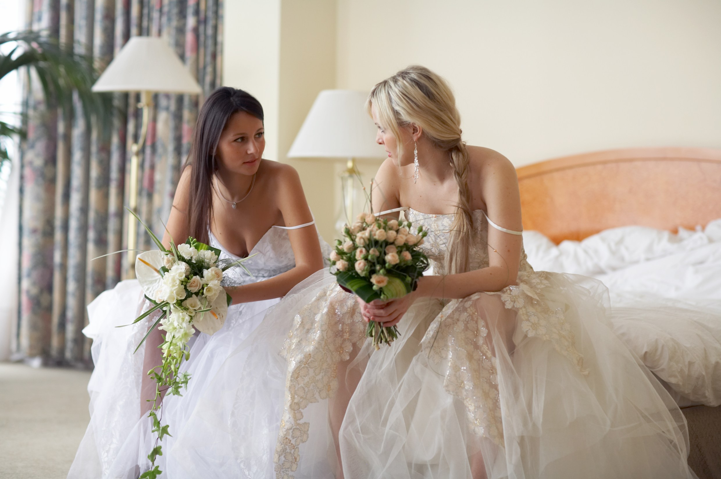 My sister-in-law wore a wedding dress on MY big day – it didn’t even fit and looked so tacky but I was fum...