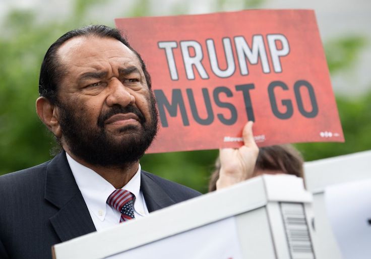 Here We Go Again: Dem Rep Files Impeachment Articles Against Trump for 'Dastardly Deeds'