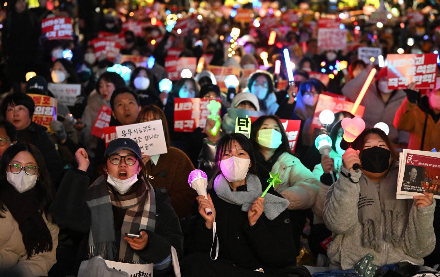 Young Women Are Leading the “Light Stick Revolution” to Oust South Korea’s Antifeminist President