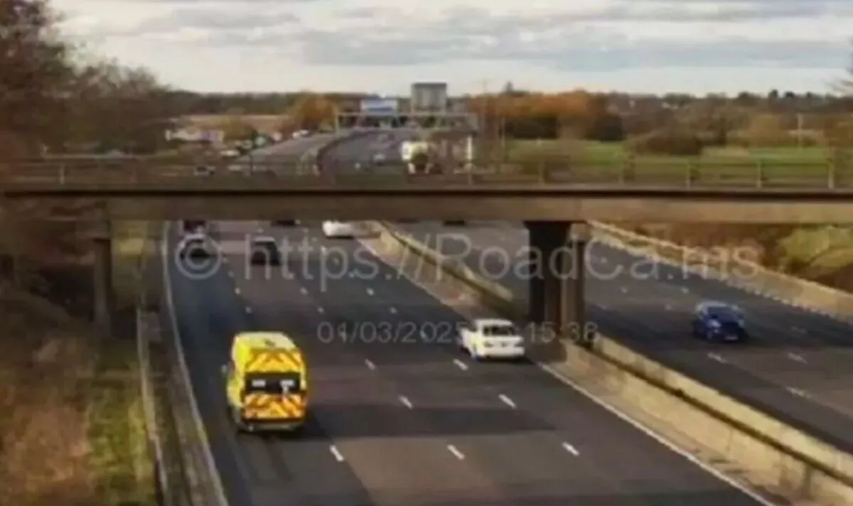 Major motorway closed as police race to scene of crash