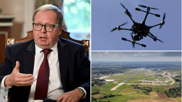 Russian ambassador should be questioned on drone sightings over UK air bases, says senior MP