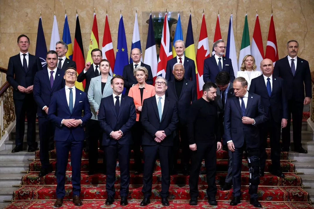 Full list of 19 world leaders in London for emergency summit on Ukraine crisis