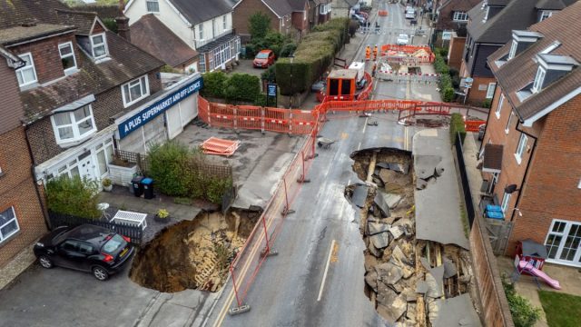 'I'm a geologist - no, caves did not cause Surrey sinkholes'