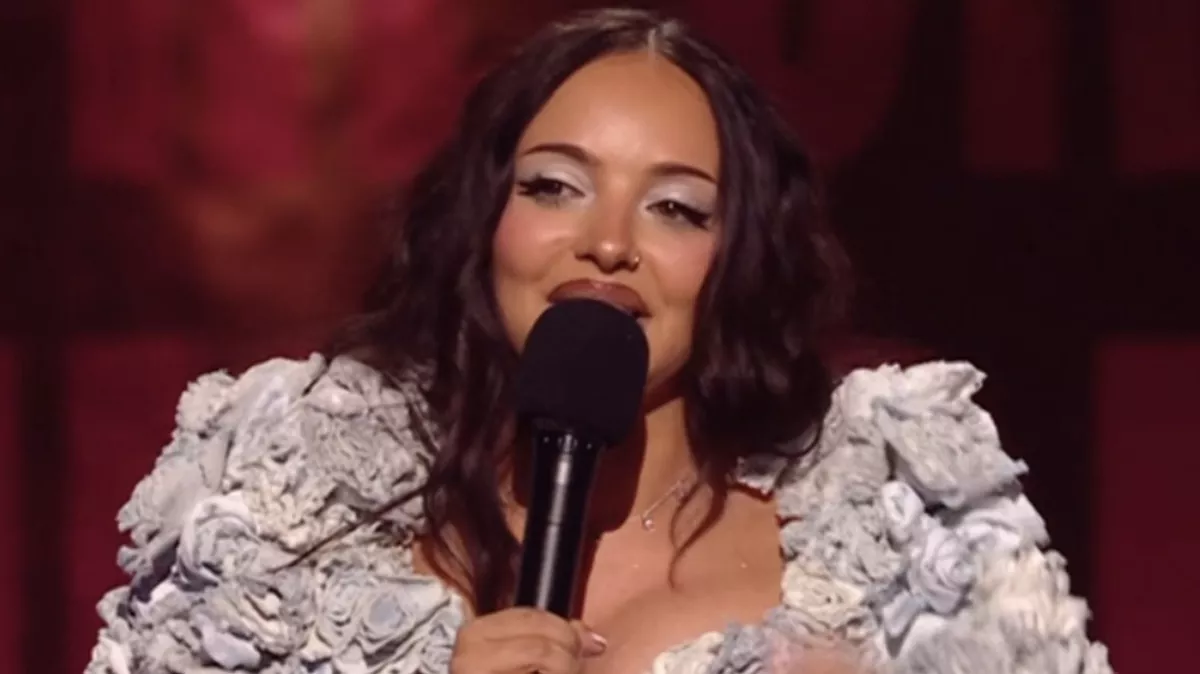 Jade wins first solo BRIT Award and shares sweet tribute to 'Little Mix sisters'