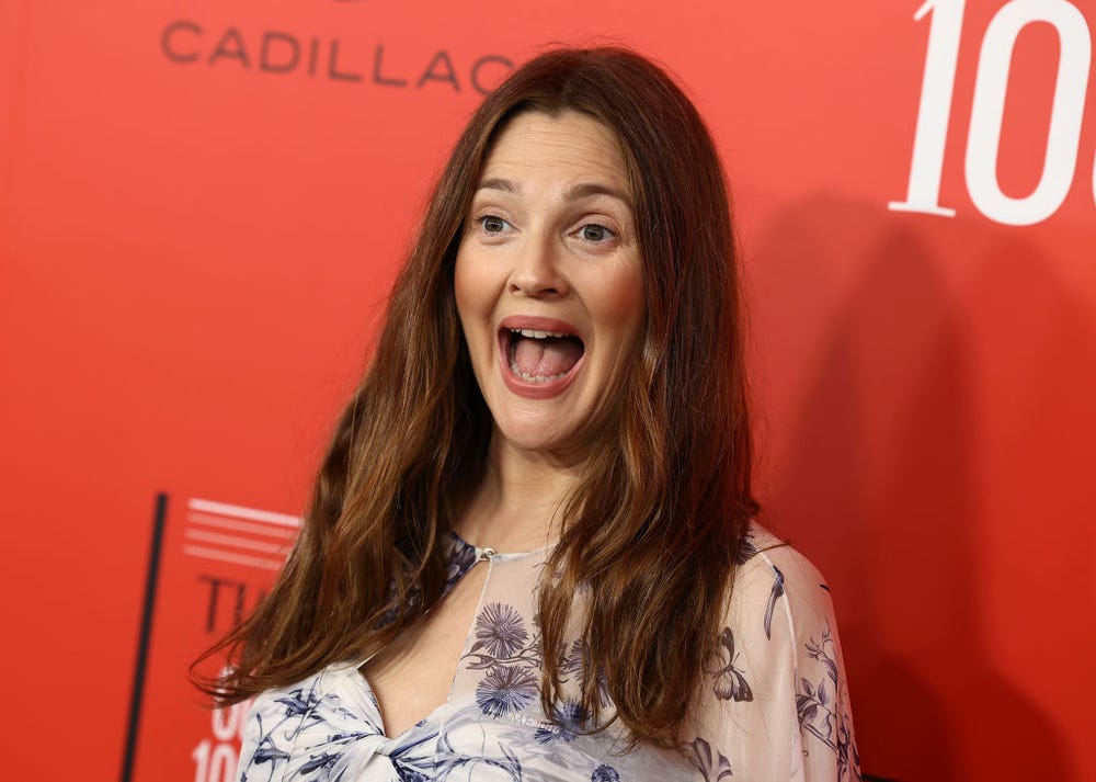 Drew Barrymore says she got catfished on a dating app by someone pretending to be an NFL player