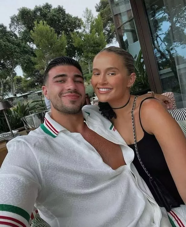 Molly-Mae Hague and Tommy Fury spotted sharing NYE kiss at celeb party