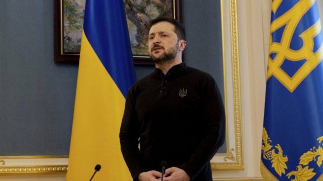 Zelensky offers to step down as president to secure peace deal for Ukraine