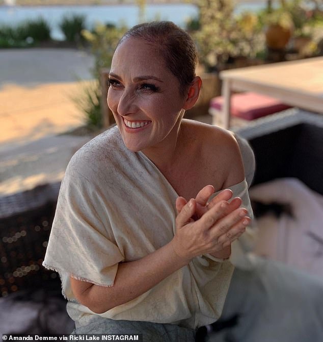 Ricki Lake marks two years since 'scary' battle with hair loss