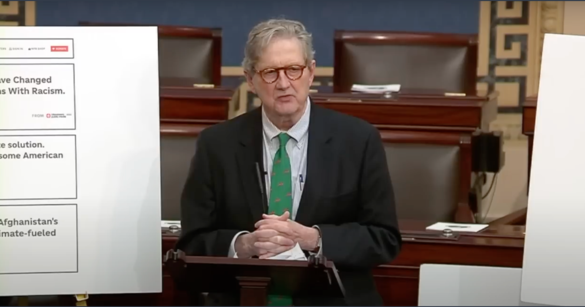 Senator John Kennedy Blasts Continued Funding of 