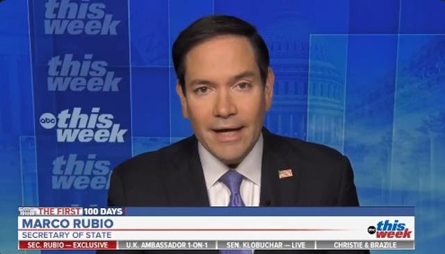 Marco Rubio bashes Zelensky for trying to ‘Ukraine-splain’ to Donald Trump