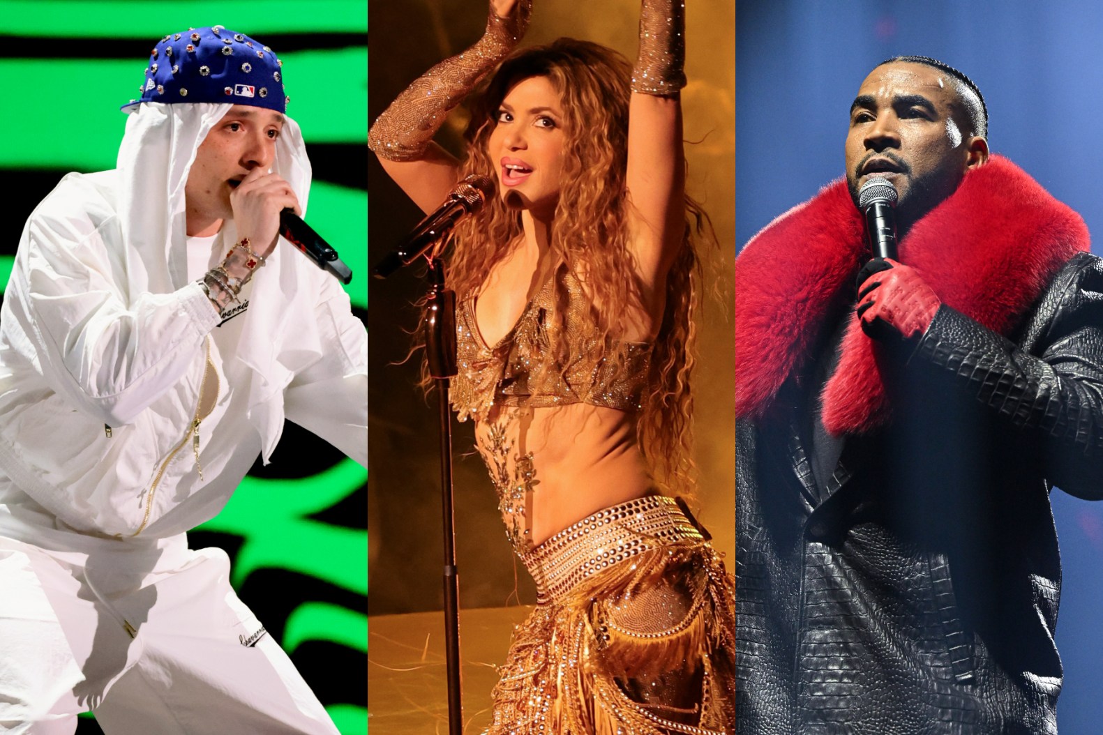 Shakira, Peso Pluma, Don Omar, Grupo Frontera Headline Sueños Fest